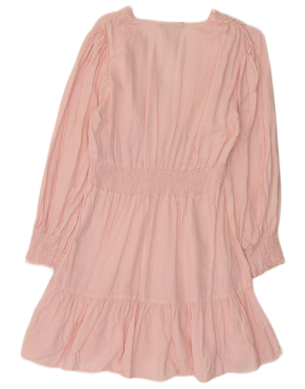 Zara ženska haljina dugih rukava u više slojeva UK 14Large Pink