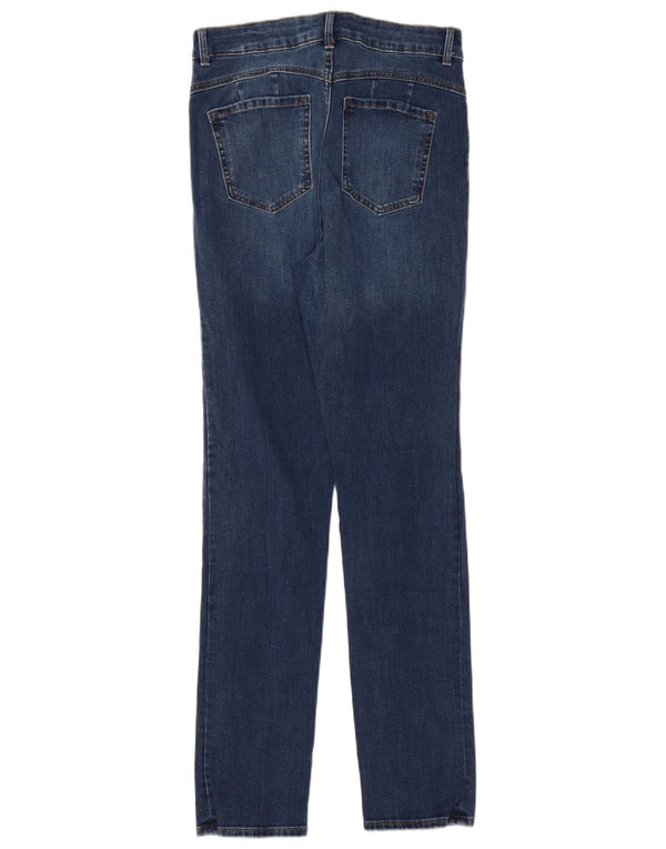 Marks & Spencer ženske traperice Lift Slim UK 10 male W28 L30 plavi pamuk