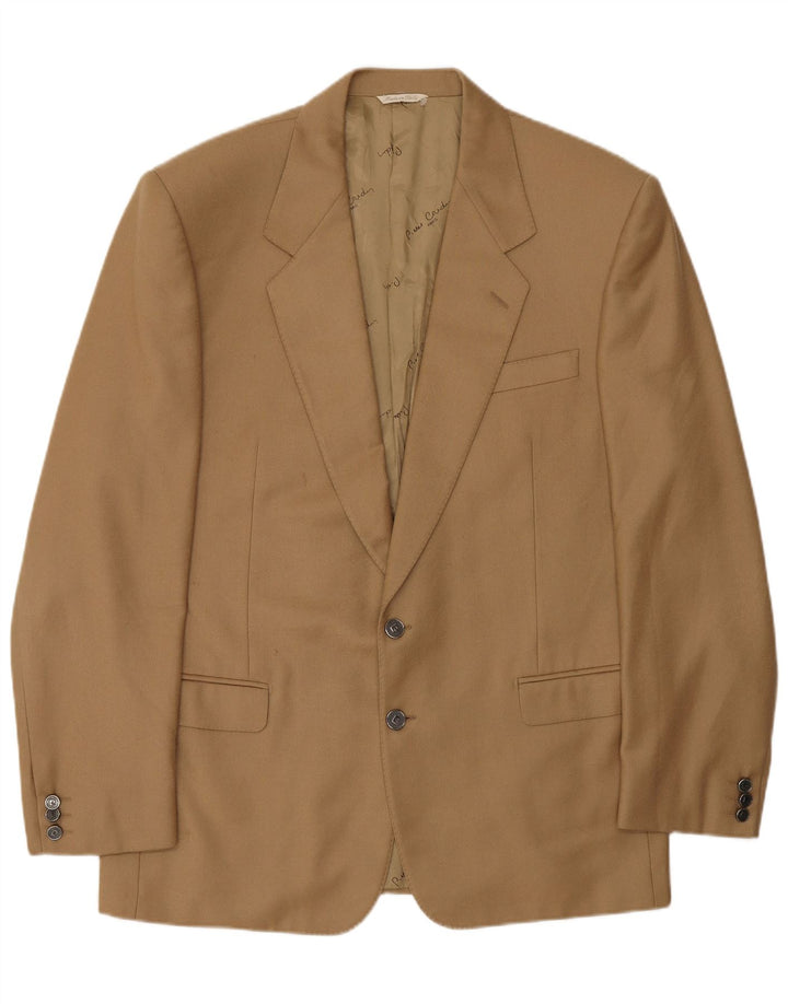 PIERRE CARDIN Muška jakna sa 2 gumba UK 40 Large Bež