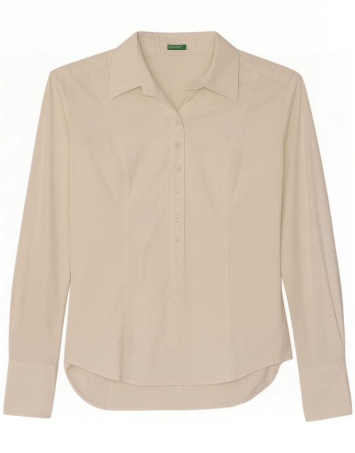 Benetton ženska pulover majica UK 10 Mala bijela