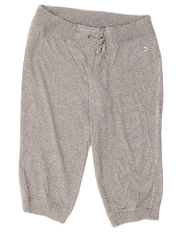 Champion Womens Heritage Classics Sport Shorts UK 10 Male sive fleke