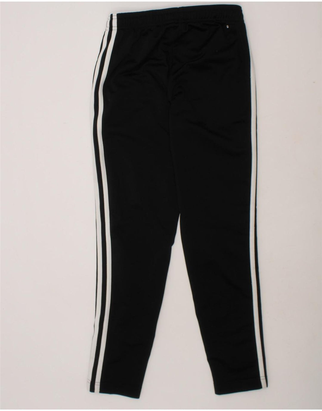 ADIDAS Boys Tracksuit Trousers 9-10 Years  Black Polyester Vintage Adidas and Second-Hand Adidas from Messina Hembry 