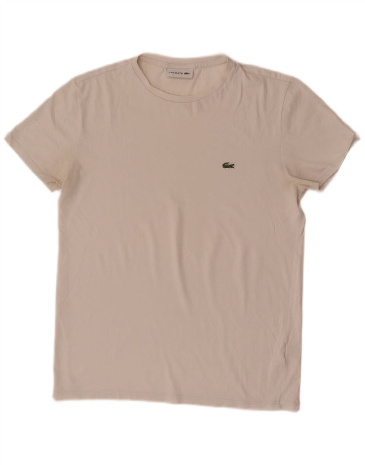 Lacoste muška majica kratkih rukava Mala bijela pamučna