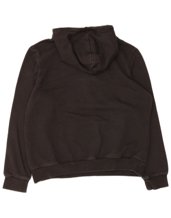 Puma ženska majica s kapuljačom s kapuljačom UK 16 veliki crni pamuk