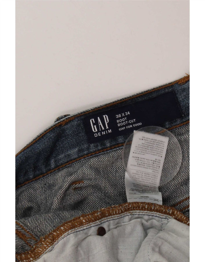 Muške traperice Gap Bootcut W36 L34 Plavi pamuk