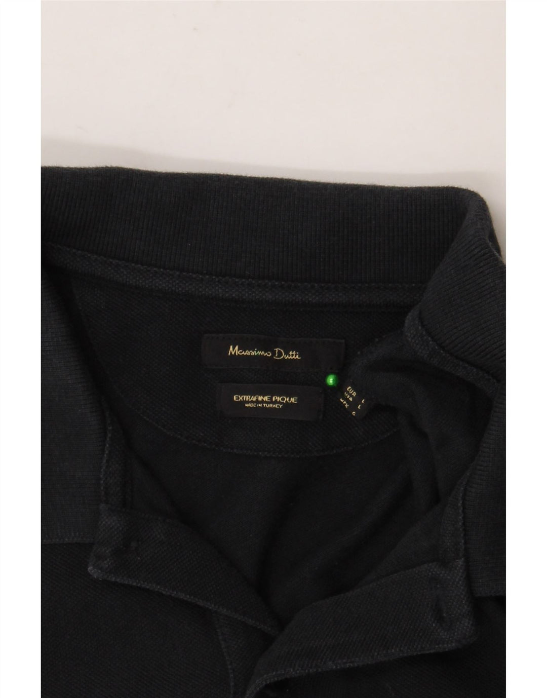 Massimo Dutti muška polo majica velika crna pamučna