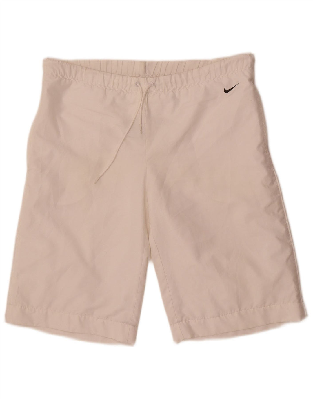 Nike ženske sportske kratke hlače UK 14/16 veliki bijeli poliester