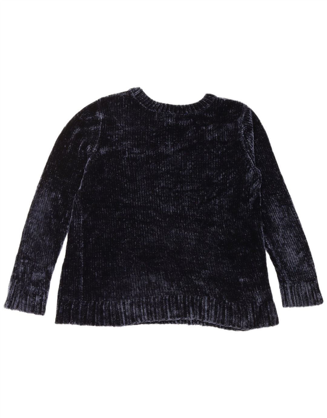 ORVIS ženski džemper s okruglim izrezom UK 16 Veliki tamnoplavi poliester