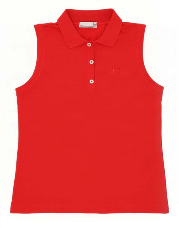 Sergio Tacchini ženska polo majica bez rukava IT 44 srednje crvena