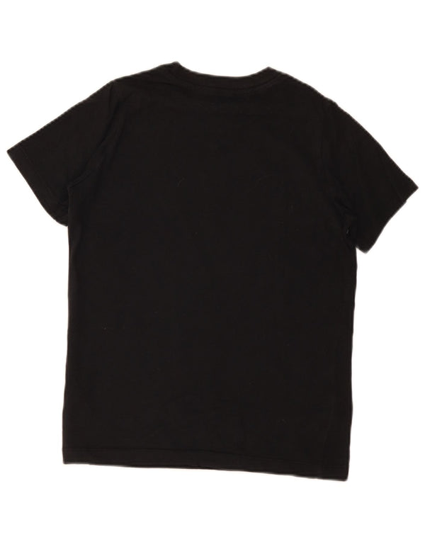 Nike Boys Graphic T-Shirt Top 10-11 Years Medium Black Pamuk