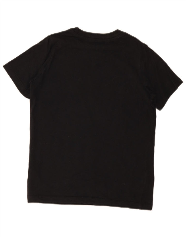 Nike Boys Graphic T-Shirt Top 10-11 Years Medium Black Pamuk