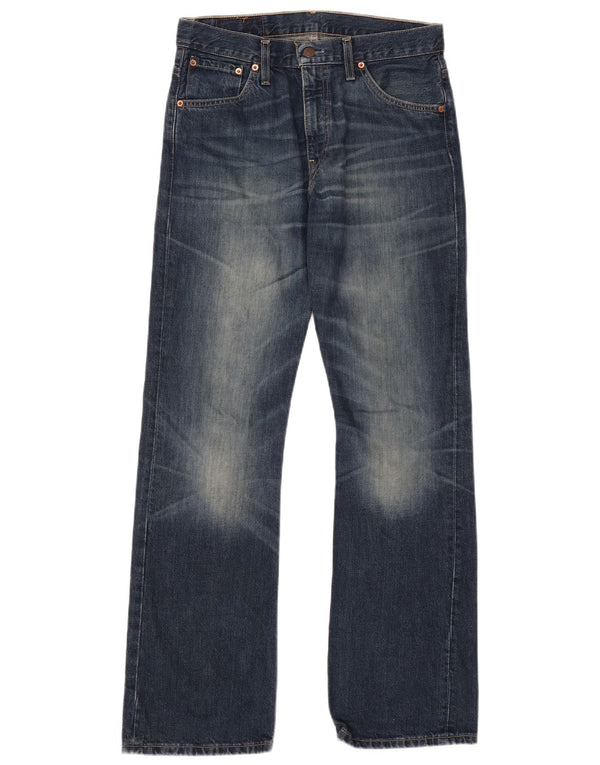 LEVI'S muške 507 Bootcut traperice W32 L34 Plava