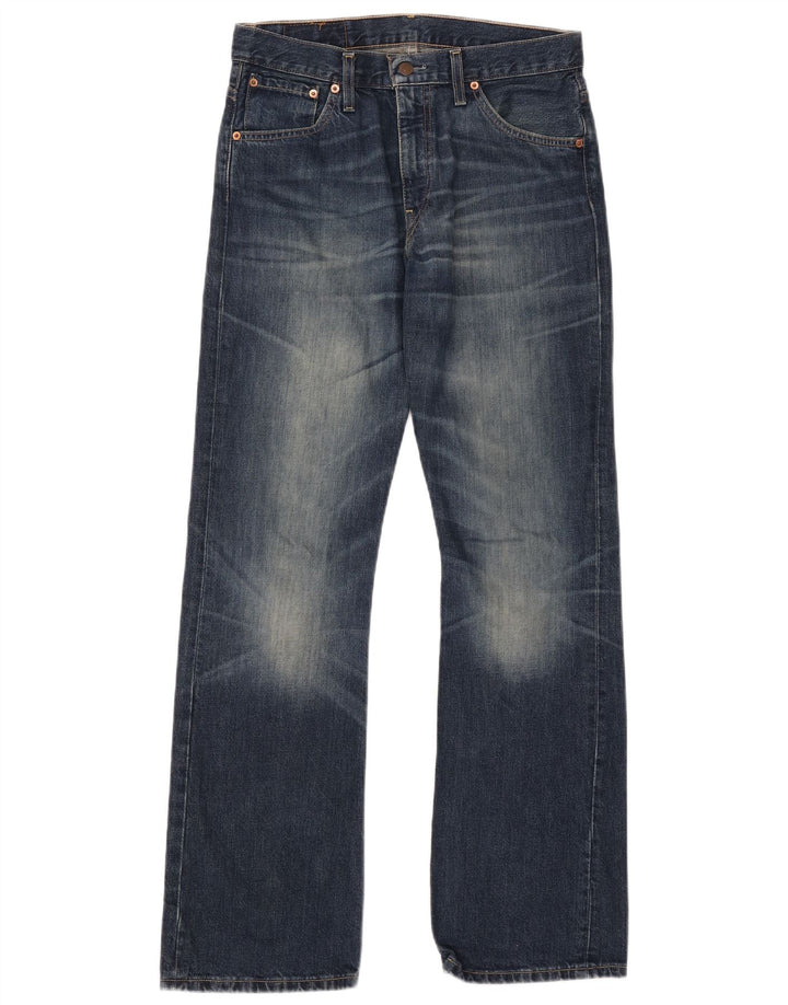 LEVI'S muške 507 Bootcut traperice W32 L34 Plava