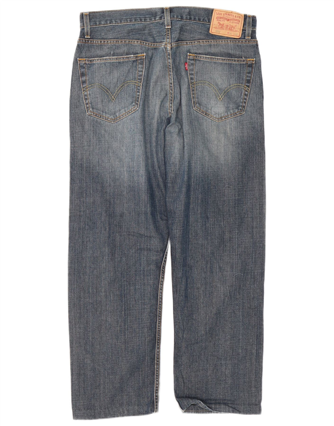 Levi's muške 505 ravne traperice regularnog kroja W36 L29 plavi pamuk