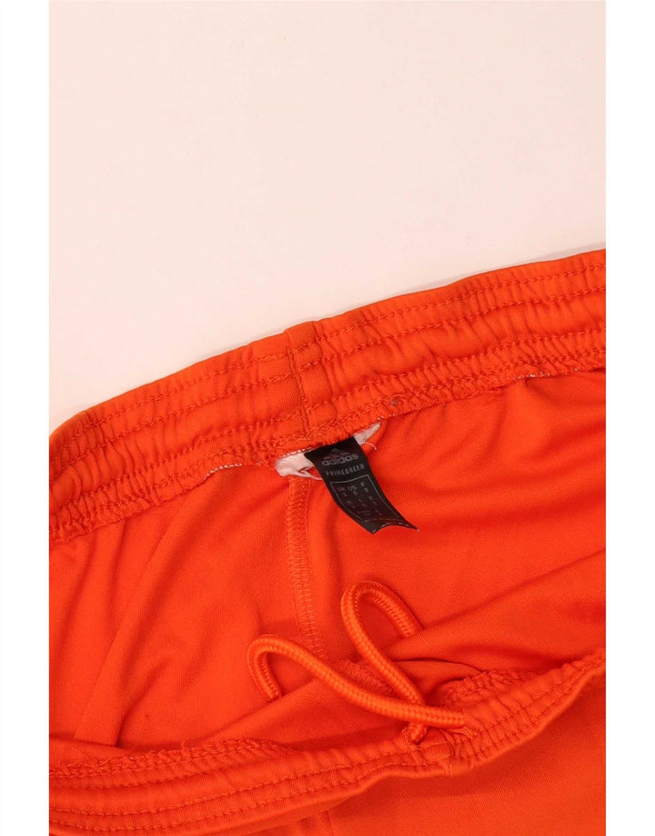 Adidas muške sportske kratke hlače Aeroready male narančaste poliesterske boje