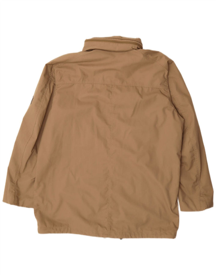 Jack Wolfskin muška pomoćna jakna s kapuljačom UK 44 XL bež poliester