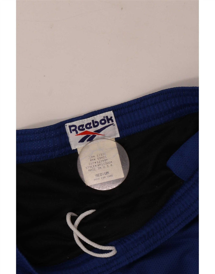 Reebok Regular sportske kratke hlače srednje plave boje od poliestera