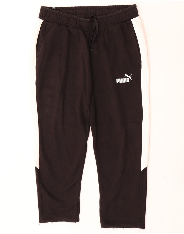 Puma muške hlače za trenirku Large Black Colourblock