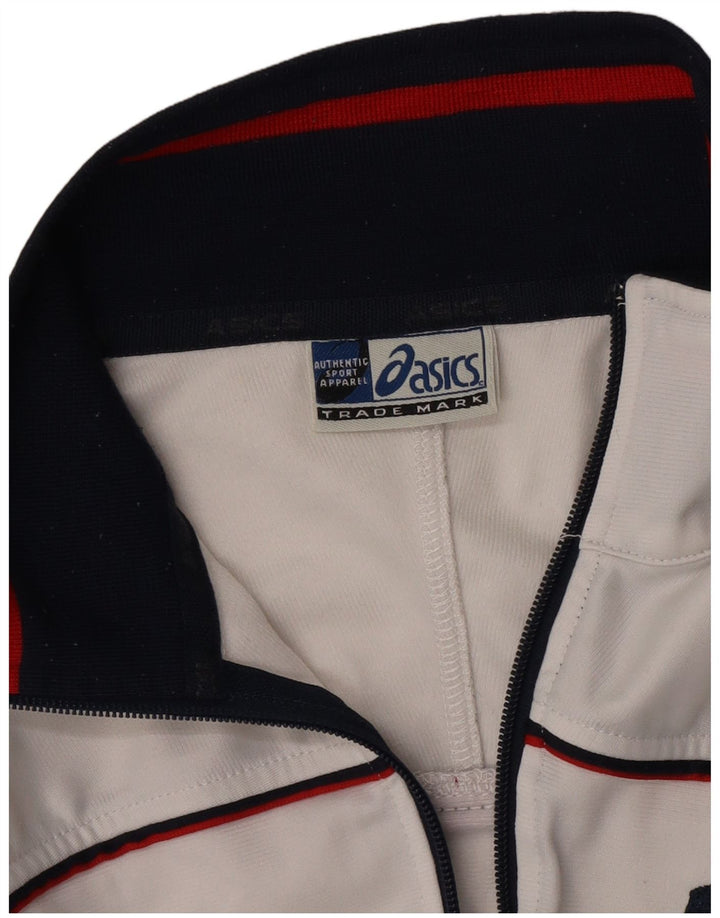 Gornja jakna Asics Graphic Trenirka srednje bijele boje
