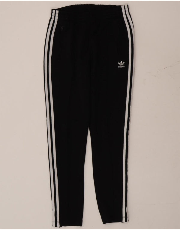 Adidas ženske hlače za trenirku UK 10 male crne poliesterske