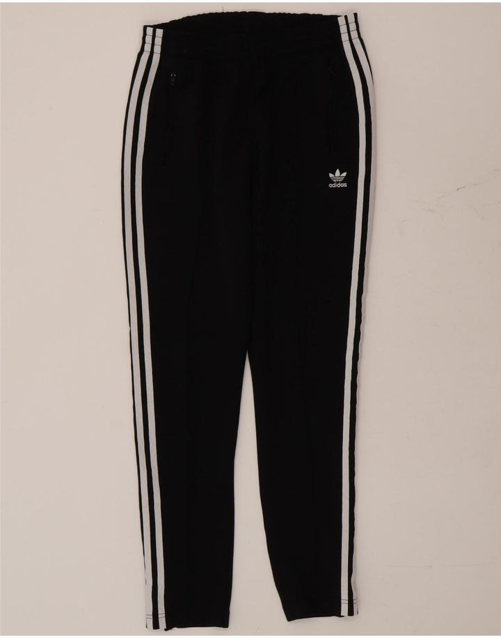Adidas ženske hlače za trenirku UK 10 male crne poliesterske