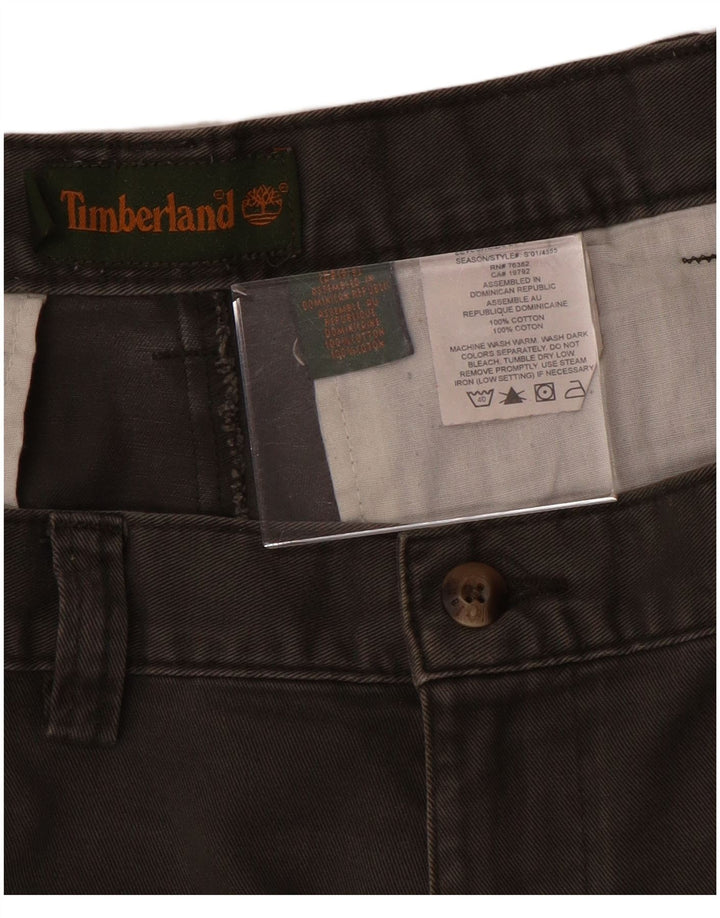 TIMBERLAND Muške chino kratke hlače W38 XL sivi pamuk