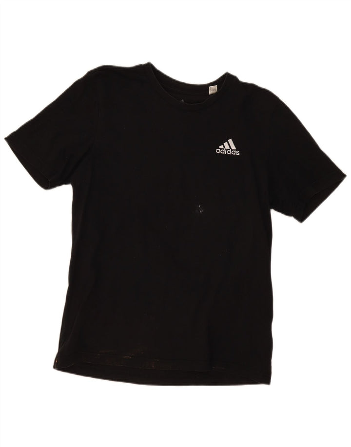 Adidas muška majica kratkih rukava Mala crna pamučna majica