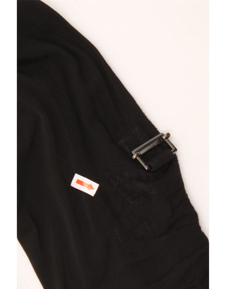 CALVIN KLEIN Ženska košulja bluza UK 12 Srednji crni poliester