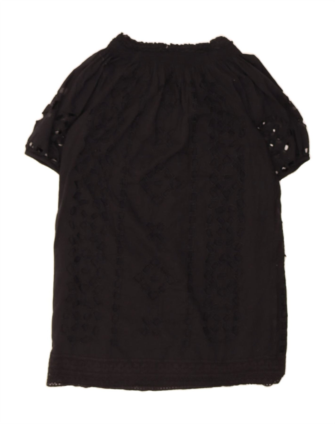 MICHAEL KORS Womens Basic Dress UK 14 Medium Black Cotton Vintage Michael Kors and Second-Hand Michael Kors from Messina Hembry 
