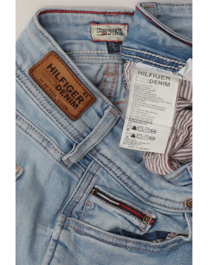 Tommy Hilfiger Ženske Bootcut traperice W29 L32 Plavi pamuk