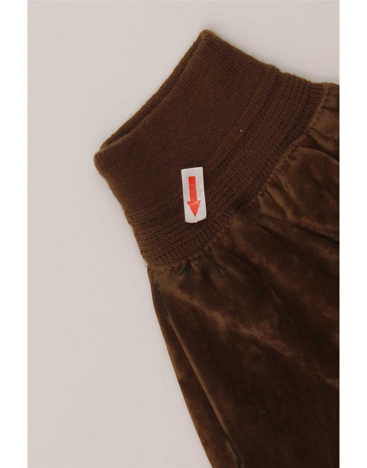 Vintage muška bomber jakna od velura IT 52 XL smeđa svila