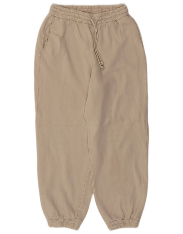 Ženska trenirka Zara Joggers UK 12 srednje bež pamuk
