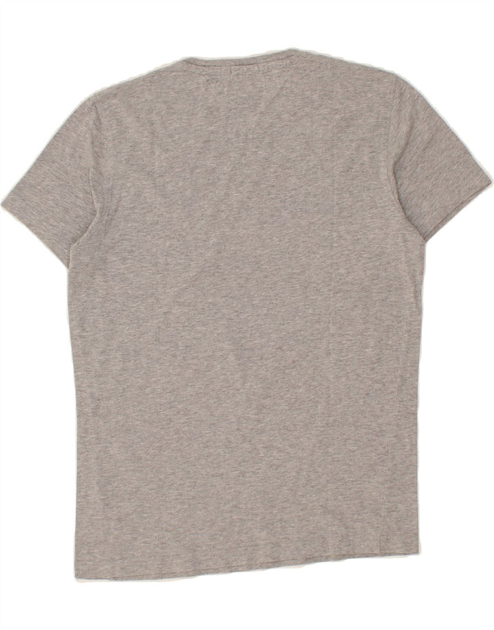 TOMMY HILFIGER Mens T-Shirt Top Small Grey Cotton Vintage Tommy Hilfiger and Second-Hand Tommy Hilfiger from Messina Hembry 