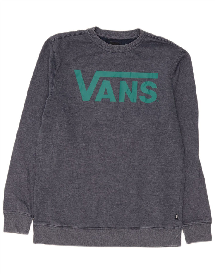 Vans muška trenirka s grafičkim motivima Srednji tamnoplavi pamuk