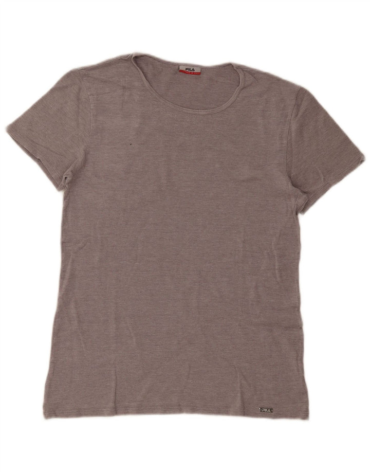 FILA ženska majica kratkih rukava UK 14 Large Grey Modal