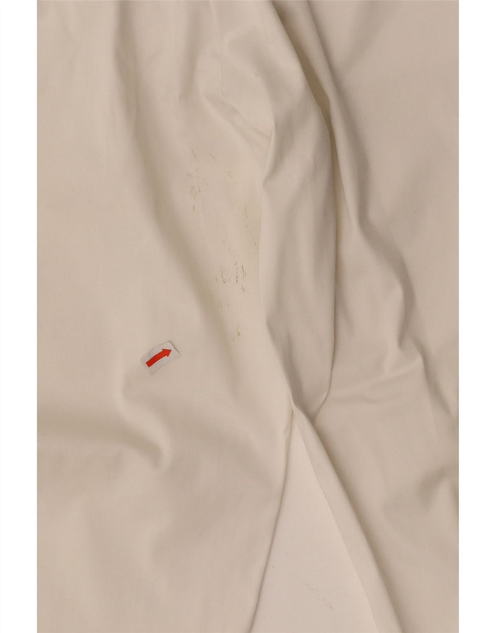 RICHMOND Ženske ravne ležerne hlače IT 46 Large W32 L31 Bijele