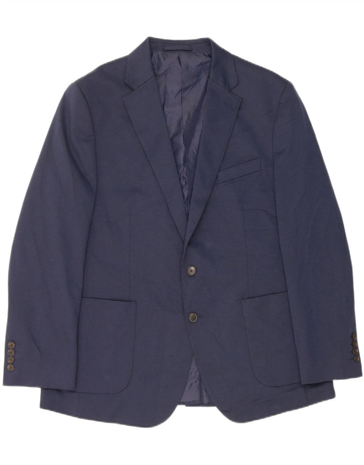 Marks & Spencer muška jakna sa 2 gumba UK 44 XL tamnoplavi poliester