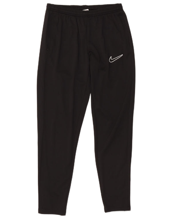 Nike muške Dri Fit hlače za trenirku srednje crne boje od poliestera