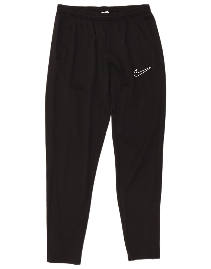 Nike muške Dri Fit hlače za trenirku srednje crne boje od poliestera