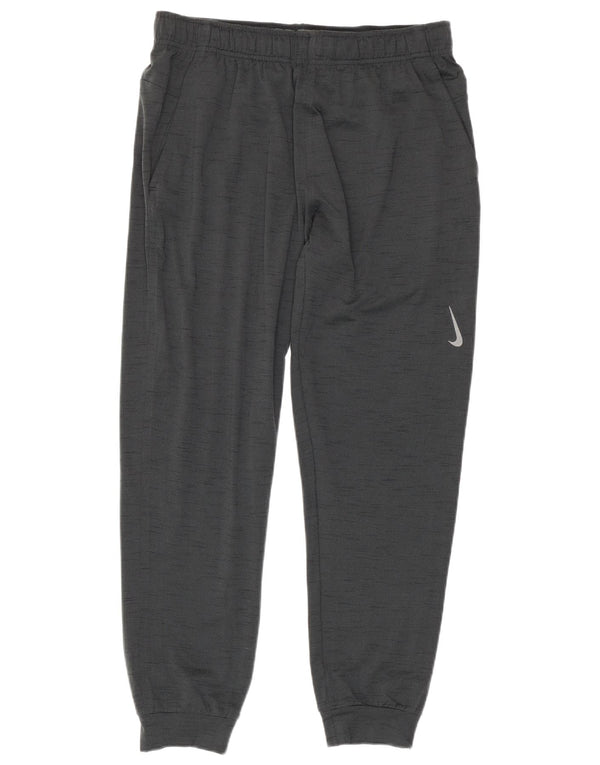 Nike Dri Fit Trenirka Hlače Joggers Large Grey Flecked Poliester