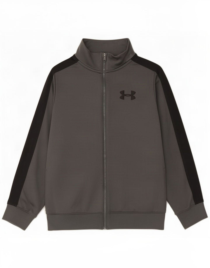 Under Armour Gornja jakna trenirke za dječake 9-10 godina srednje sive boje
