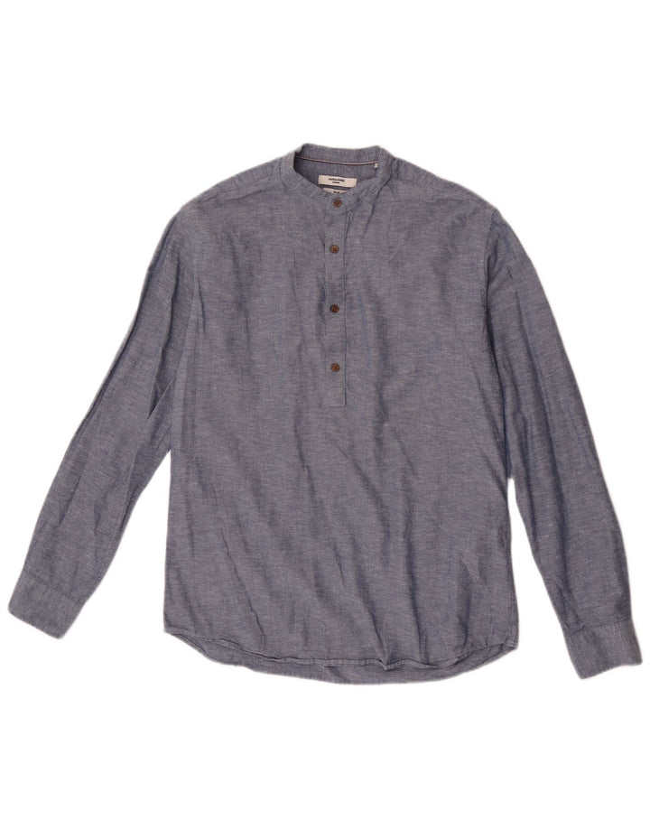 Jack & Jones muška premium tanka pulover košulja s malim tamnoplavim flekama