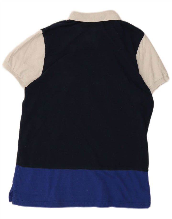 ELLESSE muška grafička polo majica srednje boje, pamuk u blokovima boja