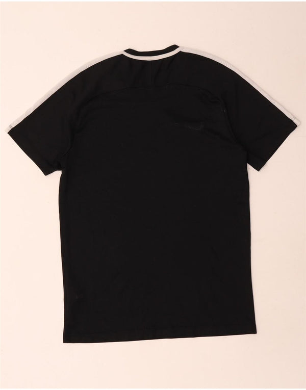 Nike Dri Fit T-Shirt Top srednji crni poliester u boji