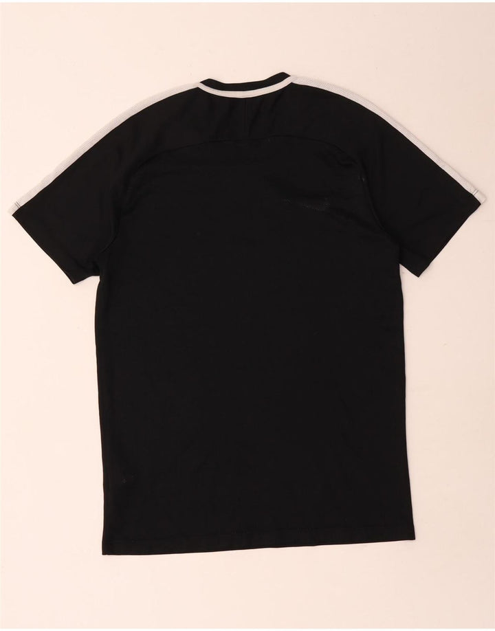 Nike Dri Fit T-Shirt Top srednji crni poliester u boji