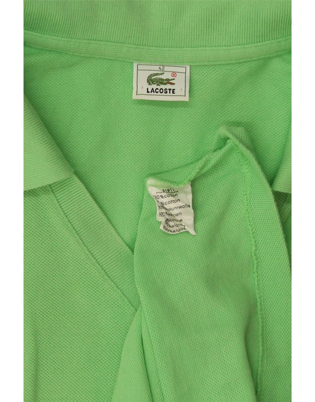 Lacoste ženska polo majica bez rukava veličina 42 veliki zeleni pamuk