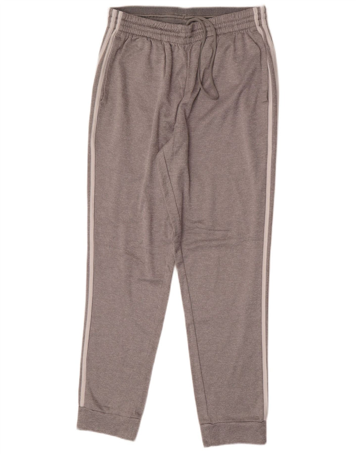 Adidas muške Climawarm trenirke hlače Joggers srednje sivi poliester
