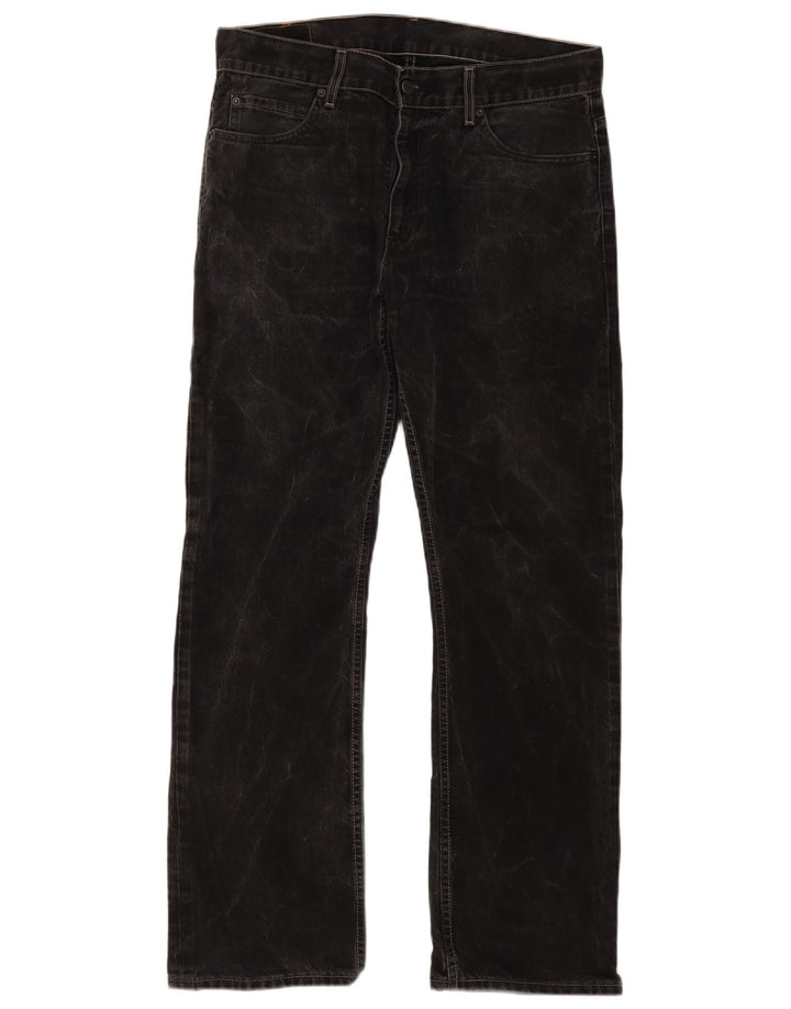 Levi's muške 506 ravne traperice W36 L32 crne