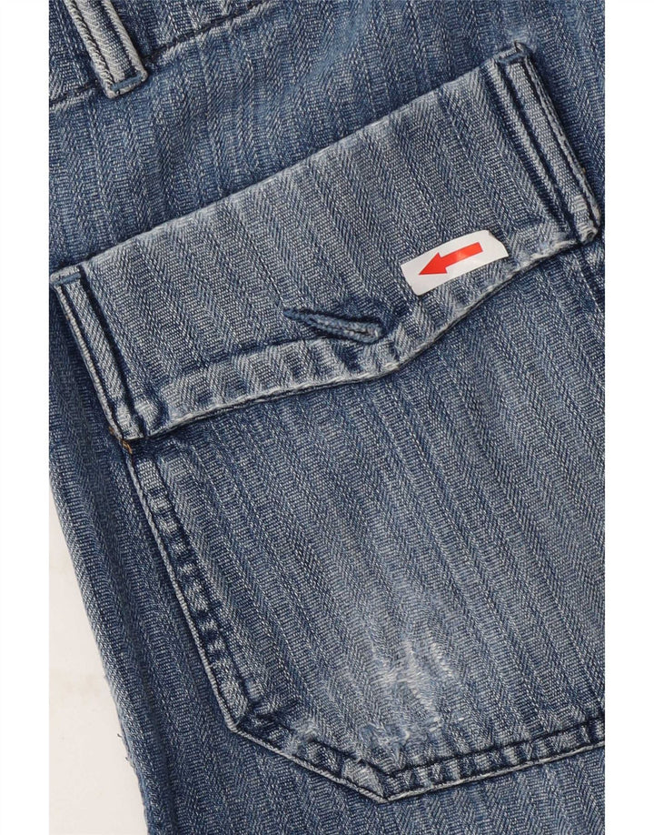 Diesel Ženske Bootcut traperice W28 L34 Plavi pamuk
