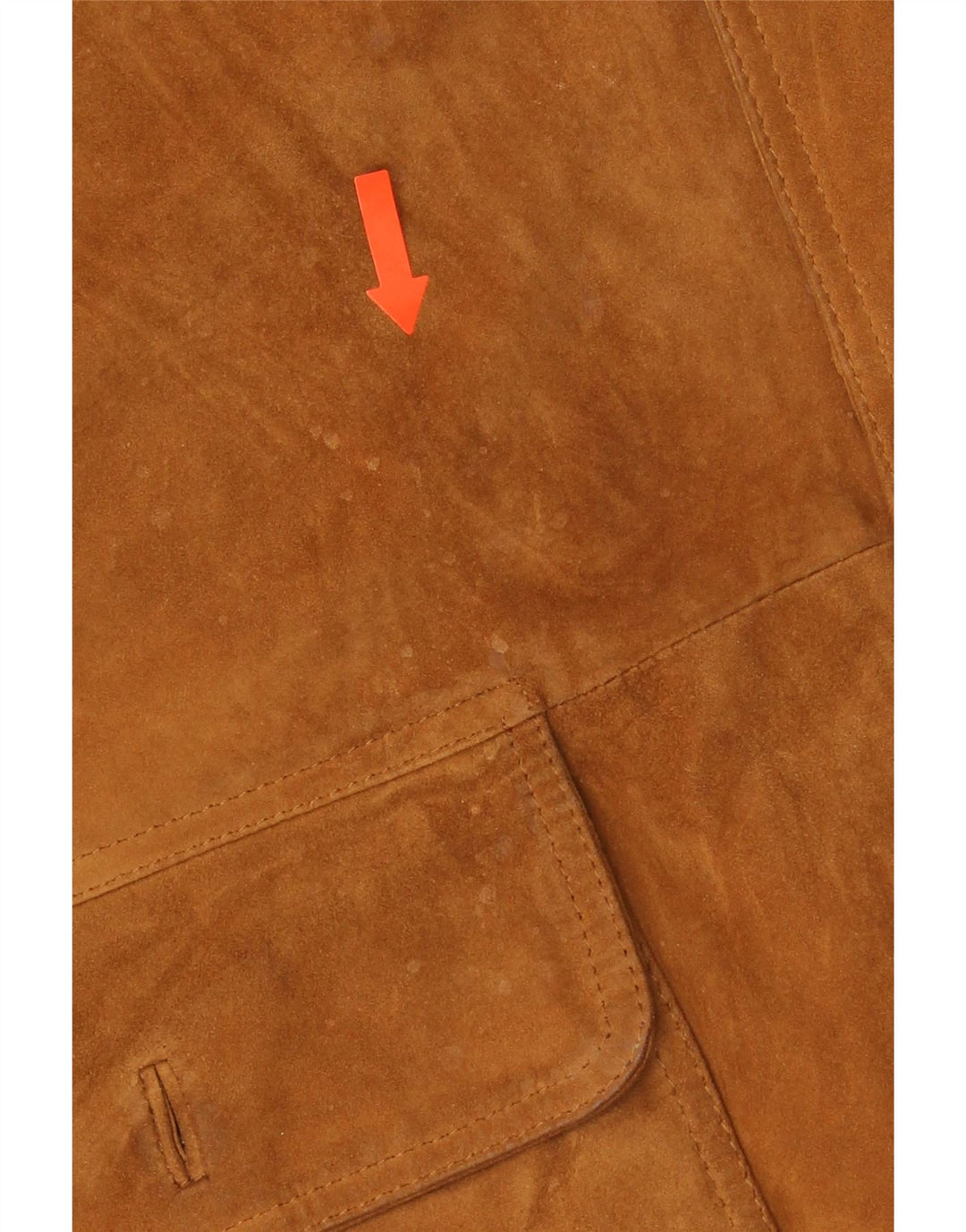 Vintage muška bomber jakna od brušene kože IT 54 2XL smeđa